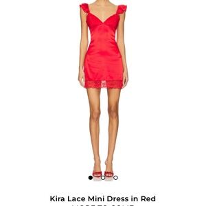 Revolve Kira Lace Mini Dress